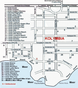 kolymbia map